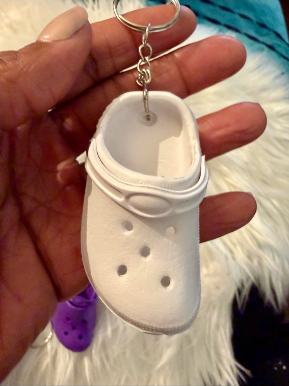(4-Left) NWOT (Various) Mini Clog Keychain Charms in Multiple Colors - Picture 3 of 10